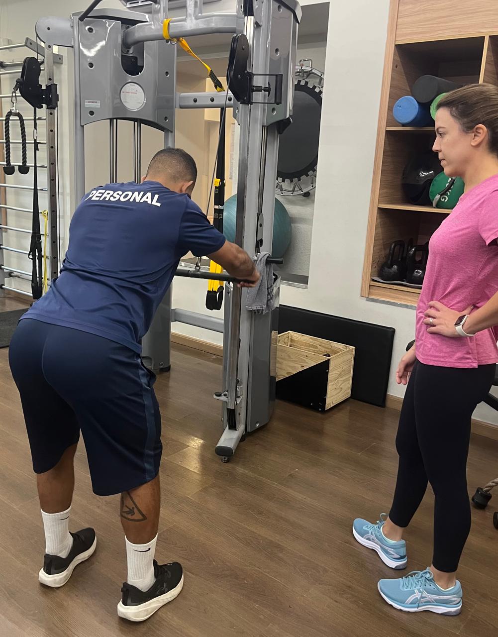 personal trainer academia